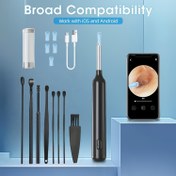 Resim 8 adet Kulak Temizleme Seti, Kamera ve Işık ile, Ev Kullanımı Kulak Kanalı Temizleyici, iOS ve Android için Uygun, Mükemmel Tatil Hediyesi, Doğum Günü Hediyesi, Cadılar Bayramı Hediyesi, Noel Hediyesi, Kulak Kiri Temizleme, Kulak Kiri Temizleme Aracı, Modern Estetik, Dayanıklı Yapı, Kulak Kiri Temizleyici, Hediye Alıcıları için, En İyi Noel Hediyesi 