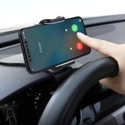 Resim Araç Gösterge Paneli Telefon Tutucu - Kolay Kurulum, Dönebilen, Su Geçirmez ABS Malzeme 