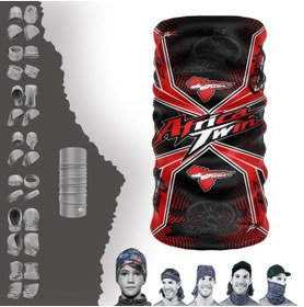 Resim Honda Cbf1000l Kask Içi Maske Dikişsiz Tüp Boyunluk Bandana 