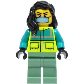 Resim Lego Minifigür Ambulance Driver Female Cty1569 