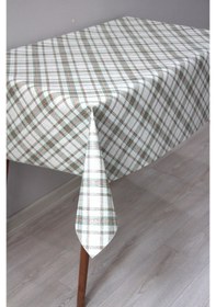 Resim Astarlı Silinebilir Pvc Muşamba Masa Örtüsü 128-a-yeşil 