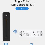 Resim Serfhyff LED Dimmer 12V 5V 24V 36V 8A Pwm Kablosuz Rf Anahtarı 2.4g Parlaklık Ayarı LED Tek Renkli Şeridi Için Uzaktan Kumanda (Yurt Dışından) 