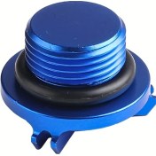 Resim Cloudstore Yamaha Mt07 Mt10 Mt25 Cnc Mavi Motor Yağı Dolum Kapak Vidası 