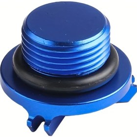 Resim Cloudstore Yamaha Mt07 Mt10 Mt25 Cnc Mavi Motor Yağı Dolum Kapak Vidası 