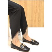 Resim Prego Halka Tokalı Tpu Hafif Taban Günlük Kadın Babet Ayakkabı Siyah D8972 S Siyah 