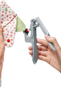 Resim Tchibo Şekilli Çıt Çıt Seti, 80 Plastik 20 Gümüş Metal Çıtçıt Seti, Tornavida Ve Kıskaç Kuponlu 