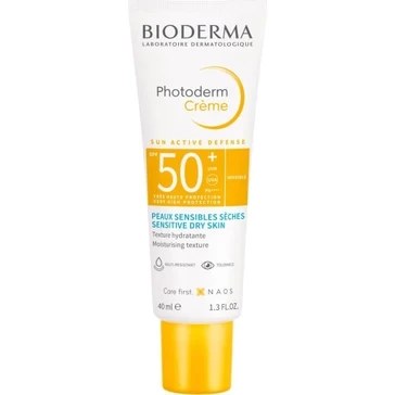 Bioderma Photoderm Cream SPF50+ Kuru Ciltler Için Çok Yüksek Korumalı Yüz Güneş Kremi 40 ml Fiyatı ve Özelliklerı - Badem