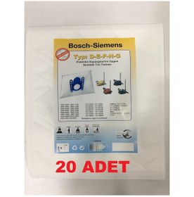 Resim Bosch Alpha 211 Toz Torbası 20 Adet Ücretsiz Kargo 