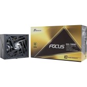 Resim Seasonic Focus GX-1000 Atx 3.0 1000W 80+ Gold Pcıe 5.0 12VHPWR Tam Modüler Güç Kaynağı (SEA-SSR-1000FX3) 