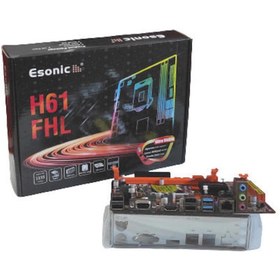 Resim Esonic H61FHL Intel H61 LGA 1155 DDR3 1600 MHz Masaüstü Anakart 