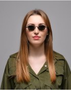 Resim Jatelier Ja1007 Altıgen Leopar Unısex Güneş Gözlüğü 