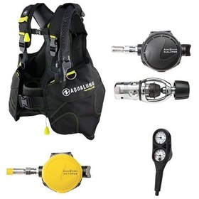 Resim Aqualung Calypso Wave Bcd Dalış Seti 