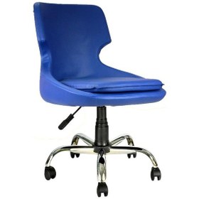 Resim Mobilyakeyfi Bürocci Zaga Metal Ayaklı Çalışma Koltuğu-Lacivert-2023D0103 