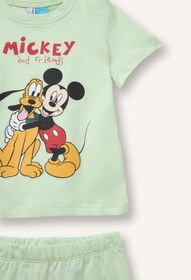 Resim DeFacto Dısney Mıckey & Mınnıe 2'li Pijama Takımı Erkek Bebek H4029A526HS 