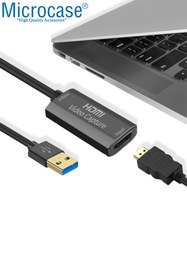 Resim Microcase Usb 3.0 Hdmı Video Capture Video Kayıt Ekran Aktarma Adaptörü - Al2622 