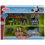 Resim Thomas ve Arkadaşları Model Pilli Tren Özel Çiftlik Karakterleri HHN52 