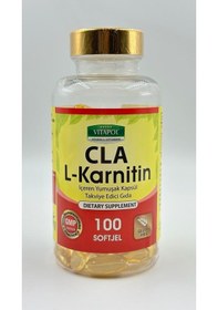 Resim Vitapol CLA L- Karnitin Takviye Edici Gıda 100 Kapsül 
