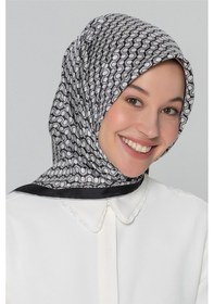 Resim Armine Özel Nostalji Serisi Twill İpek Eşarp Modelleri 8401D-88 
