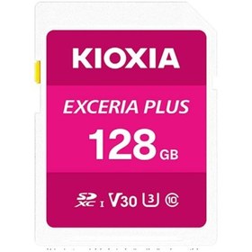 Resim Kioxia Exceria Plus LNPL1M128GG4 128 GB SD UHS-1 Hafıza Kartı 