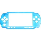 Resim Quartz Realm PSP1000 Için Kapak Üst Kabuk Kapak Oyun Konsolu Üst Kabuk Konut Kabuk Ön Kapak Kılıfı Üst Kapak Göl Mavisi (Yurt Dışından) 
