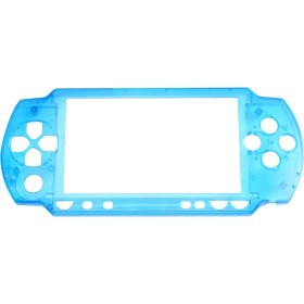 Resim Quartz Realm PSP1000 Için Kapak Üst Kabuk Kapak Oyun Konsolu Üst Kabuk Konut Kabuk Ön Kapak Kılıfı Üst Kapak Göl Mavisi (Yurt Dışından) 