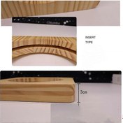 Resim Opulentliving Kardan Adam Led Gece Lambası Masif Ahşap Düşük Enerjili Kullanıla Çok Renkli Çok Renkli 