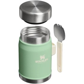 Resim Stanley Klasik Paslanmaz Çelik Yemek Termosu Kaşıklı 0,40 LT - Pistachio 