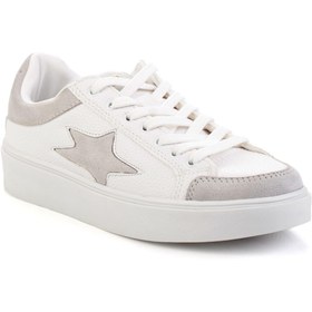 Resim Bambi Beyaz Kadın Sneaker K01027060009 