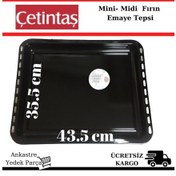Resim Çetintaş Mini - Midi Fırın Emaye Tepsi - 412582080 