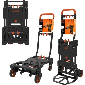 Resim Black & Decker BH206 55/120Kg Çok Fonksiyonlu Katlanır El Arabası 
