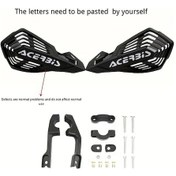 Resim Hightower Ktm Yamaha Honda Exc Crf Universal Siyah Motosiklet El Koruyucu 360 Derece Dönebilir Kaymaz 