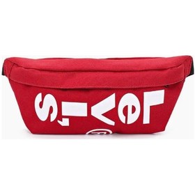 Resim Levi's Erkek Small Banana Sling Kırmızı Bel Çantası - Wordmark -3800501230 Kırmızı 
