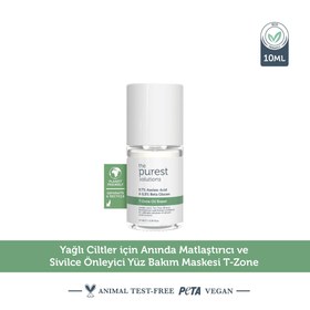 Resim The Purest Solutions T-Zone Oil Eraser 0,7 Azelaic Acid & 0,5 Beta Glucan 