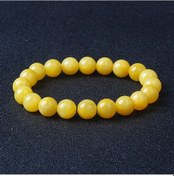 Resim Embracenaturereiki Doğal Taş Bileklik Erkek/kadın Çakra Kuvars Akik Ametist Enerji Şifa Kobalt Menekşe 19cm Yellow 