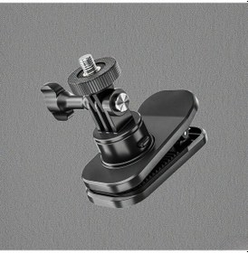 Resim Tenfowee Startrc Abs+pom Manyetik Sırt Çantası Klembi - 360 Ayarlı Top Kafa, Spor Kamerası Adaptörü İle, Gopro/djı Action Uyumlu Model:1132069 