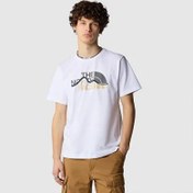 Resim The North Face M Ss Mountain Line Tee Erkek T-shirt NF0A87NTFN41 (NF0A87NTFN41) 