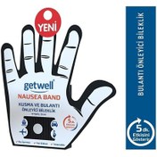 Resim Getwell Nausea Kusma Ve Bulantı Önleyici Bileklik Band (yetişkin) Siyah 