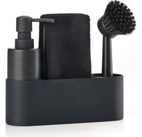 Resim Zone Denmark Tekli Bulaşık Seti 4 Parça Siyah 