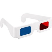 Resim Qingmipy 20 Adet Kırmızı-mavi Anaglif 3d Karton Gözlükleri - İnternet, Dvd, Tv İçin Taşınabilir Ve Kolay Kullanıma Uygun 