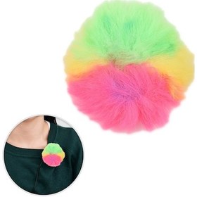 Resim Lemestar Renkli Kumaş Rüzgar Engeli - Lavalier Mikrofon Koruması Kırmızı/pembe/bordo/gri-kahverengi/çokrenk Seçenekli 