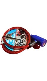 Resim Hagiki Ince Anahtarlı Bisiklet Kilidi Çalınmayı Önleyici Kilit 