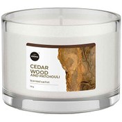 Resim Aroma Basic Line Kokulu Mum Cedar wood with patchouli 115gr. 