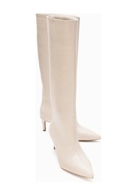Resim Luvishoes Camila Bej Cilt Kadın Topuklu Çizme Bej 