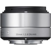 Resim Sigma 30 mm F/2.8 Dn Art Lens Olympus / Panasonic Gümüş 