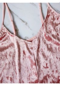 Resim Ece's Design Kadife Pijama Takımı Şort 2'li Set Yumuşak Ev Giyim Loungewear W2001 Yeşil 