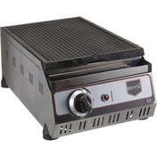 Resim Mena Rise R61 Döküm Izgara, Elektrikli, 30 Cm, Gri, Paslanmaz Çelik 1112232 