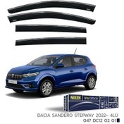 Resim Kromlu Cam Rüzgarlığı Dacıa Sandero Stepway 2022- 4lü-460909 