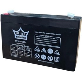 Resim Ortec 6 Volt 7 Amper Master 6V Akülü Araba Oyuncak Araba Aküsü 6v 7ah 