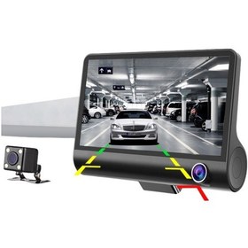 Resim Northcity Çift Lensli Araç Dvr Kamera 4 İnç Ekranlı G Sensörlü 