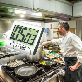 Resim Sevgift TFA 38.2021.02 Dijital Zamanlayıcı ve Kronometre 